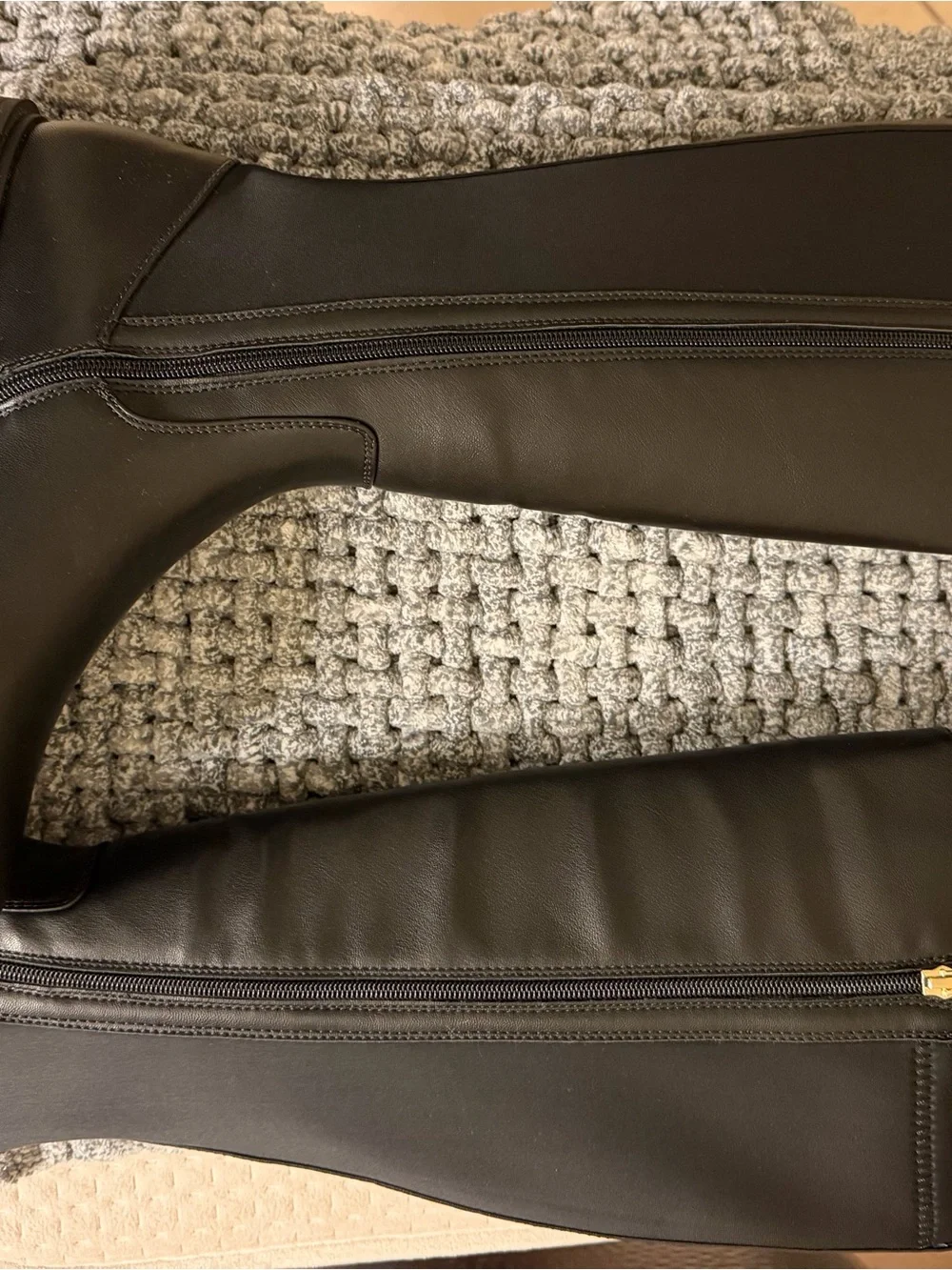 NWOT- Kenneth Cole Reaction Black Over-the-Knee Riding Boots